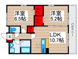 コンフォ－ル瑞江Ⅴの物件間取画像